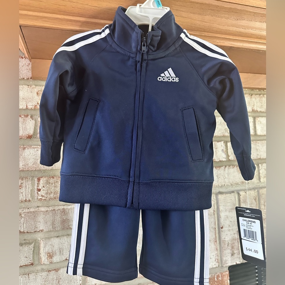 Adidas Infant Navy Blue Track Suit
